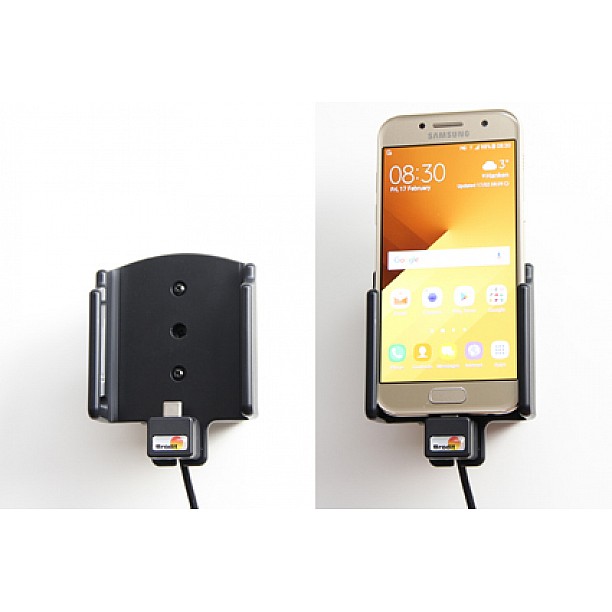 Brodit houder - Samsung Galaxy A3 2017 Actieve houder met USB plug