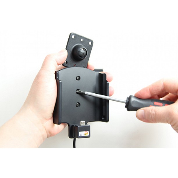 Brodit houder - Motorola Moto G5 Actieve houder met 12V USB plug Brodit houder - Motorola Moto G5 Actieve houder met 12V USB plug