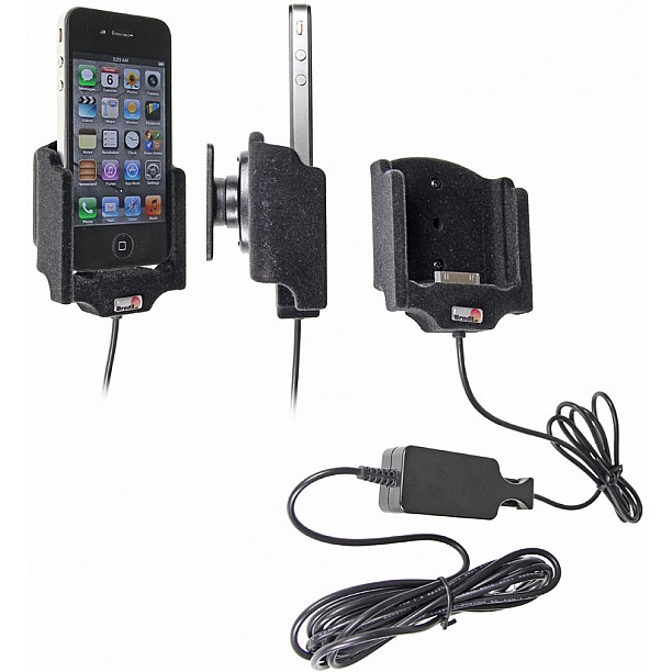 Brodit houder - Apple iPhone 4/4S Actieve houder met vaste voeding Brodit houder - Apple iPhone 4/4S Actieve houder met vaste voeding
