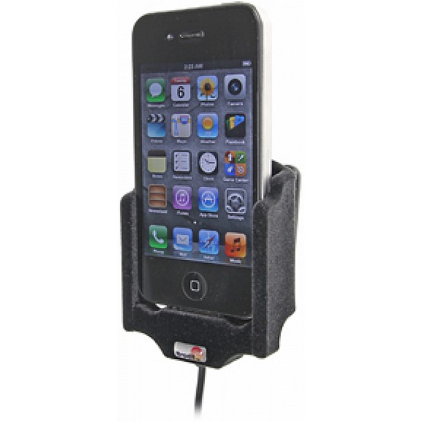 Brodit houder - Apple iPhone 4/4S Actieve houder met vaste voeding Brodit houder - Apple iPhone 4/4S Actieve houder met vaste voeding