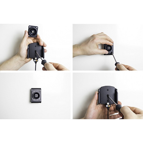 Brodit houder - Universele verstelbare houder USB-C met vaste voeding width: 62-77 mm thickness: 9-13 mm Brodit houder - Universele verstelbare houder USB-C met vaste voeding width: 62-77 mm thickness: 9-13 mm