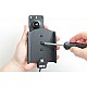 Brodit houder - Sony Xperia XZ Actieve houder met vaste voeding Brodit houder - Sony Xperia XZ Actieve houder met vaste voeding
