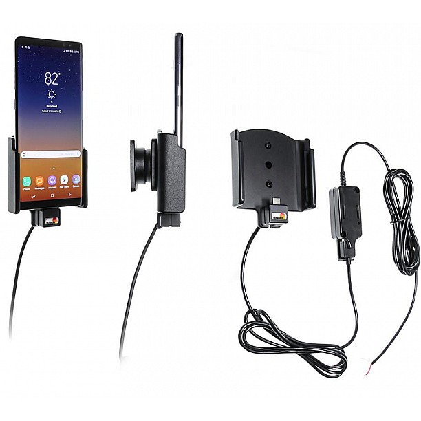 Brodit houder - Samsung Galaxy Note 8 Actieve houder met vaste voeding Brodit houder - Samsung Galaxy Note 8 Actieve houder met vaste voeding