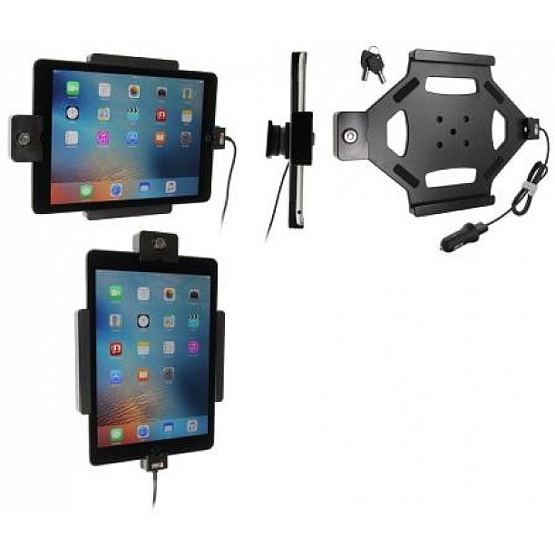 Apple iPad Air2 / Pro 9.7 Actieve houder met USB Sig. Plug LOCK