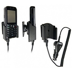 Brodit houder - Nokia 6233 Actieve houder met 12/24V lader. Let op: Uitlopend artikel, Kan niet retour!