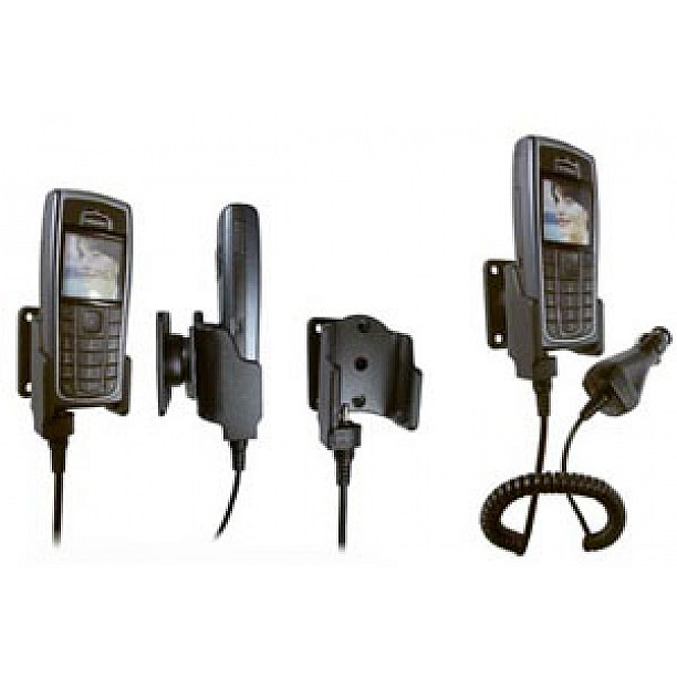 Brodit houder - Nokia 6220/6230 Actieve houder met 12/24V lader Brodit houder - Nokia 6220/6230 Actieve houder met 12/24V lader