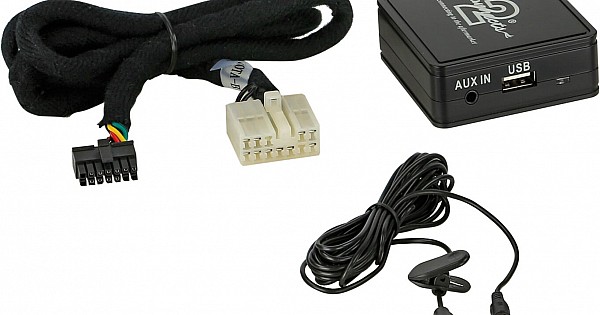 Bluetooth adapter 5+7 Pin Toyota Avensis/Corolla/RAV4/Yaris 2001-2004