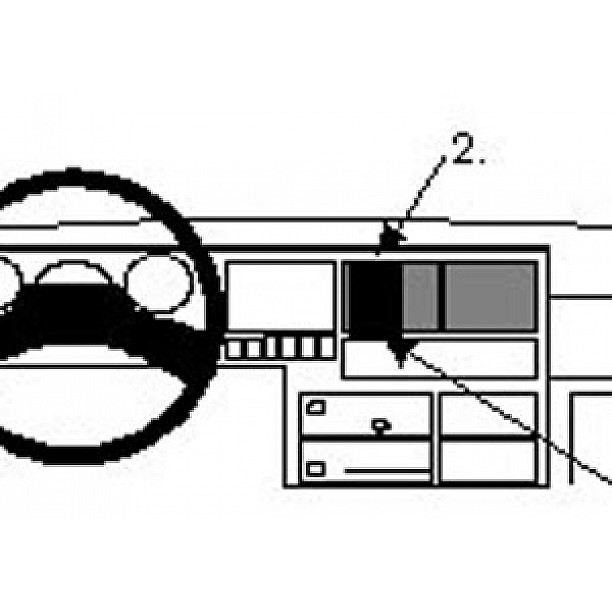 Houder - Brodit ProClip - Volkswagen T4 Transporter/Pickup 1991-1995 Center mount