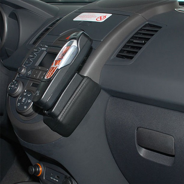 Houder - Kuda Kia Soul 2010-2013 Kleur: Zwart