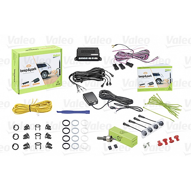 Valeo Beep & Park Kit 1 4 sensoren + 1 luidspreker Montage voor of achter-bumper