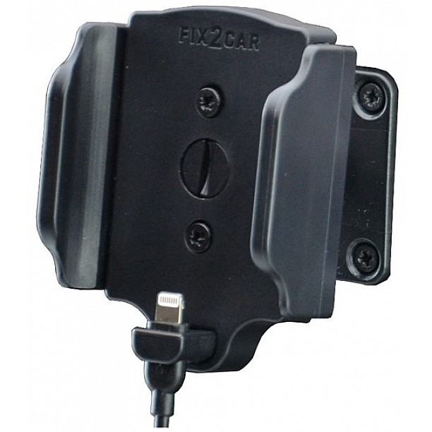 Kram Telecom houder - Apple iPhone verstelbare houder met 12/24V plug Kram Telecom houder - Apple iPhone verstelbare houder met 12/24V plug