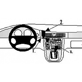 Houder - Brodit ProClip - Jaguar XJ8/ XJR/ XR8 Center mount