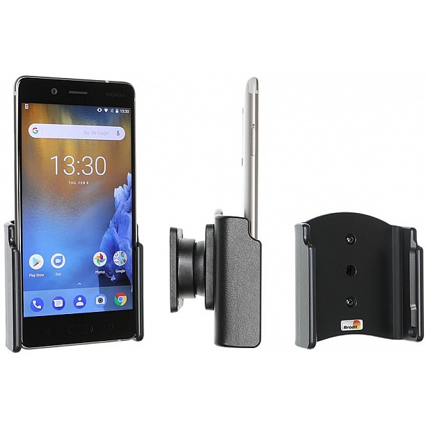 Brodit houder - Passieve houder met swivelmount Nokia 8 Brodit houder - Passieve houder met swivelmount Nokia 8