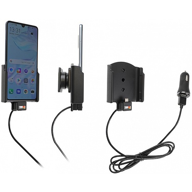 Brodit houder - Huawei P30 Actieve houder met 12V USB plug