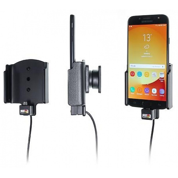 Brodit houder - Samsung Galaxy J7 (2017) Actieve houder met 12/24V lader Brodit houder - Samsung Galaxy J7 (2017) Actieve houder met 12/24V lader