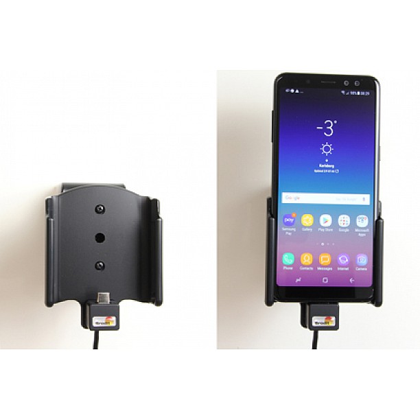Brodit houder - Samsung Galaxy A8 Actieve houder met vaste voeding
