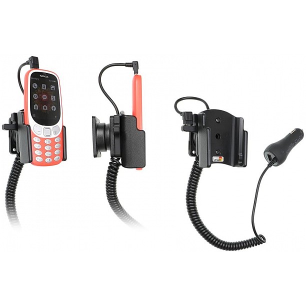 Brodit houder - Nokia 3310 4G, 3G (2018) Actieve houder met 12/24V lader Brodit houder - Nokia 3310 4G, 3G (2018) Actieve houder met 12/24V lader