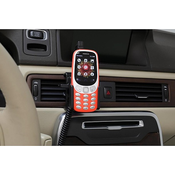 Brodit houder - Nokia 3310 4G, 3G (2018) Actieve houder met 12/24V lader Brodit houder - Nokia 3310 4G, 3G (2018) Actieve houder met 12/24V lader