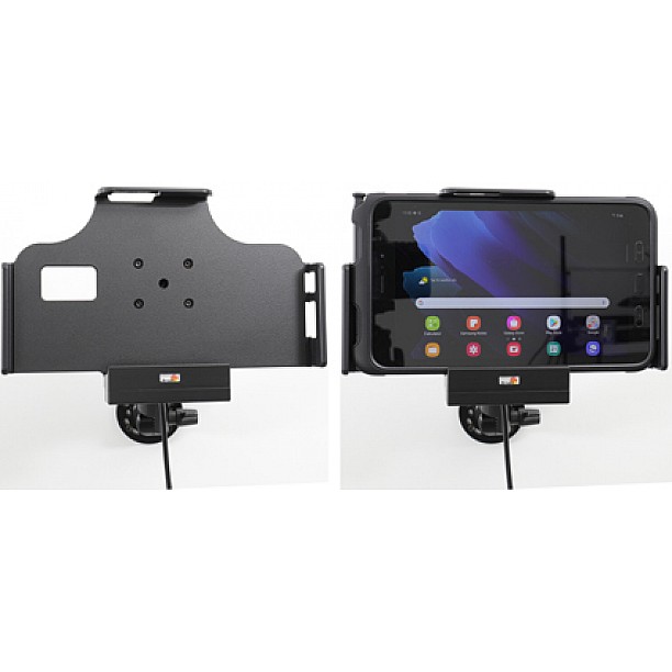 Samsung Galaxy Tab Active2 SM-T390 / Samsung Galaxy Tab Active3 SM-T575 houder met 12/24V lader Samsung Galaxy Tab Active2 SM-T390 / Samsung Galaxy Tab Active3 SM-T575 houder met 12/24V lader