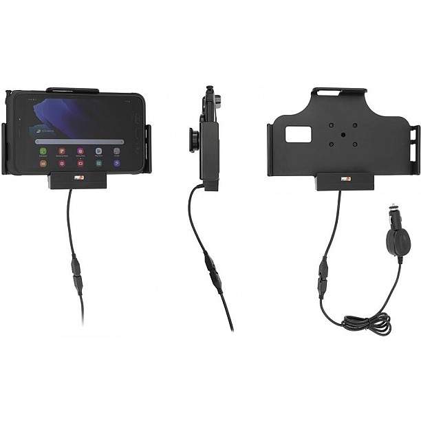 Samsung Galaxy Tab Active2 SM-T390 / Samsung Galaxy Tab Active3 SM-T575 houder met 12/24V lader Samsung Galaxy Tab Active2 SM-T390 / Samsung Galaxy Tab Active3 SM-T575 houder met 12/24V lader