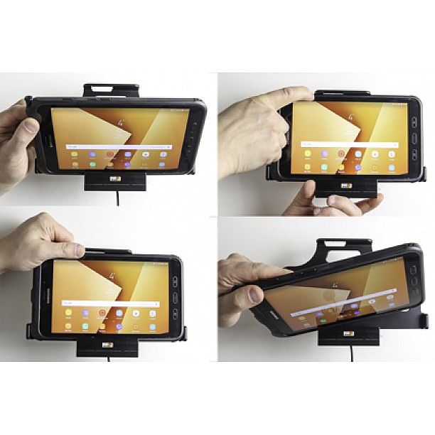 Samsung Galaxy Tab Active 2 Actieve houder met vaste voeding Samsung Galaxy Tab Active 2 Actieve houder met vaste voeding