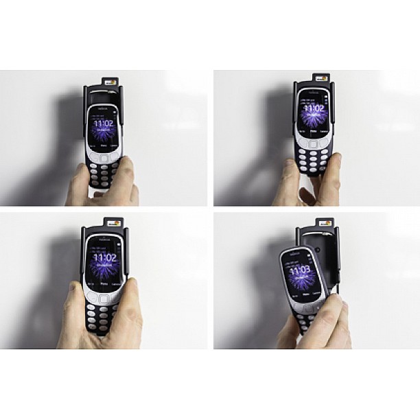 Brodit houder - Nokia 3310 (2017) Actieve houder met vaste voeding