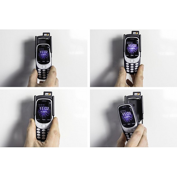 Brodit houder - Nokia 3310 (2017) Actieve houder met vaste voeding Brodit houder - Nokia 3310 (2017) Actieve houder met vaste voeding
