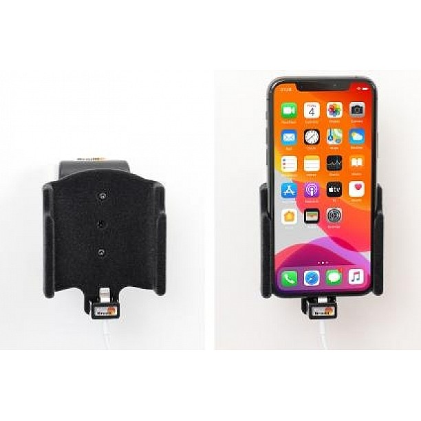 Brodit houder - Apple iPhone 11 Pro padded lightning>USB-C