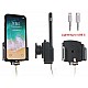 Brodit houder - Apple iPhone X / Xs Verstelbare houder met kabelbevestiging voor Apple kabel Brodit houder - Apple iPhone X / Xs Verstelbare houder met kabelbevestiging voor Apple kabel