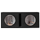 GAS Audio Power Gepoorte Subwooferkist 2x8 GAS Audio Power Gepoorte Subwooferkist 2x8
