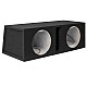 GAS Audio Power Gepoorte Subwooferkist 2x10 GAS Audio Power Gepoorte Subwooferkist 2x10