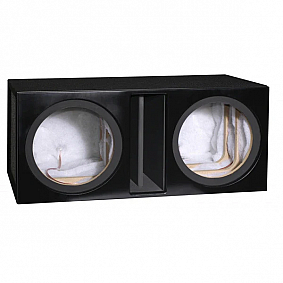 GAS Audio Power Gepoorte Subwooferkist 2x12