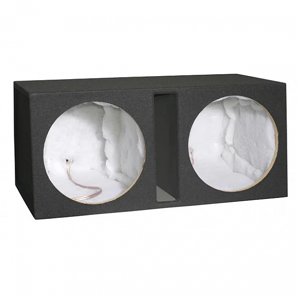 GAS Audio Power Gepoorte Subwooferkist 2x15 GAS Audio Power Gepoorte Subwooferkist 2x15