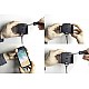 Brodit houder - Apple iPhone X / Xs / 11  Actieve verstelbare houder met 12V USB plug