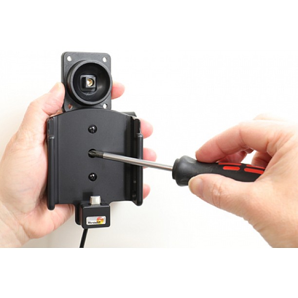 Brodit houder - Samsung Galaxy S9 Actieve houder met 12/24V lader Brodit houder - Samsung Galaxy S9 Actieve houder met 12/24V lader