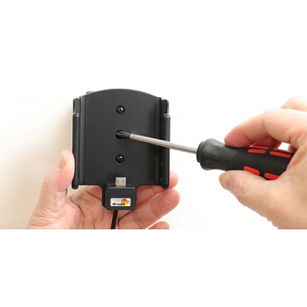 Brodit houder - Samsung Galaxy S9 Actieve houder met 12/24V lader Brodit houder - Samsung Galaxy S9 Actieve houder met 12/24V lader