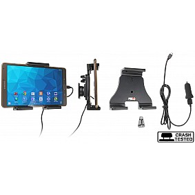Universele Verstelbare Tablet Actieve houder met12V USB Plug 120-150mm