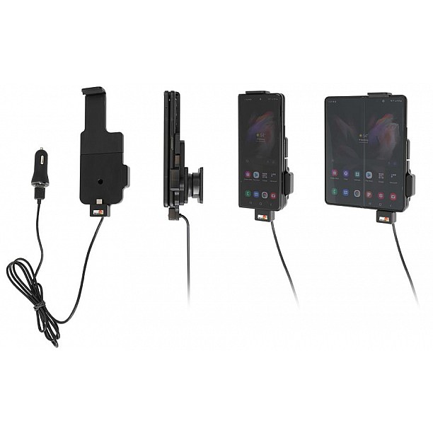 Brodit houder - Samsung Galaxy Z Fold3 Actieve houder met 12V USB plug