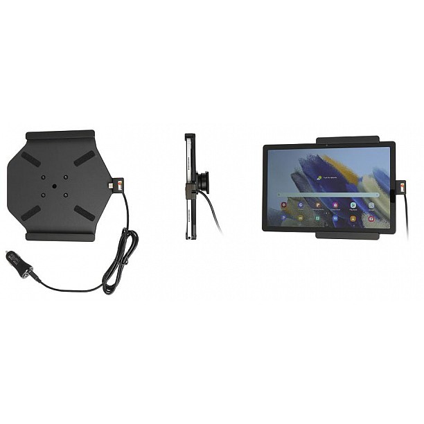 Samsung Galaxy Tab A8 SM-X200/X205 Actieve houder met 12V USB plug Samsung Galaxy Tab A8 SM-X200/X205 Actieve houder met 12V USB plug