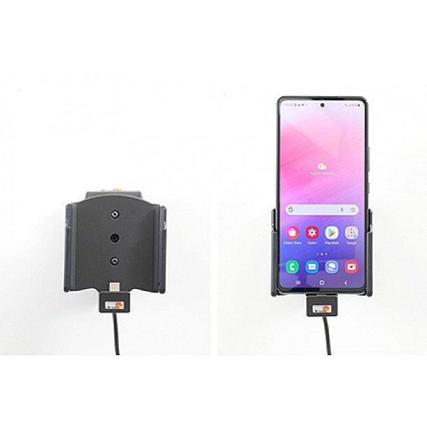 Brodit houder - Samsung Galaxy A53 Actieve houder met 12V USB plug. Brodit houder - Samsung Galaxy A53 Actieve houder met 12V USB plug.