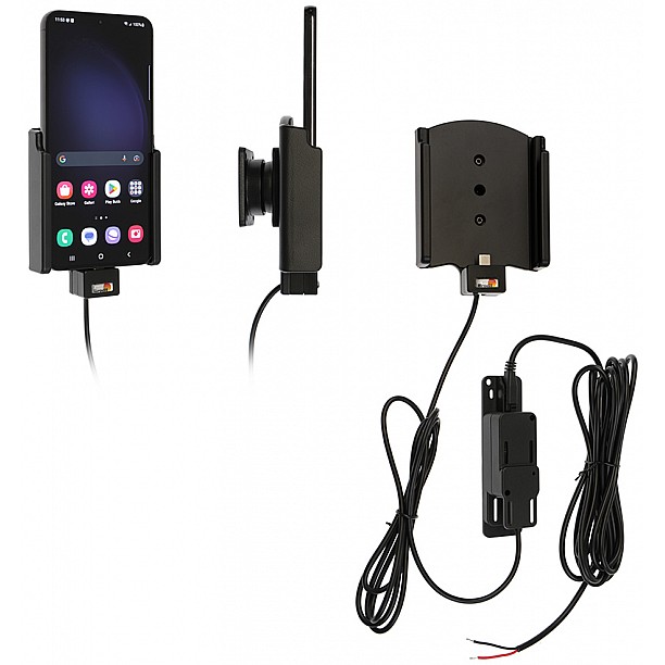 Brodit houder - Samsung Galaxy S23 Plus Actieve houder met vaste voeding Brodit houder - Samsung Galaxy S23 Plus Actieve houder met vaste voeding