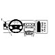 Houder - Brodit ProClip - Audi A6 / S6 1998-2003 Left mount Houder - Brodit ProClip - Audi A6 / S6 1998-2003 Left mount