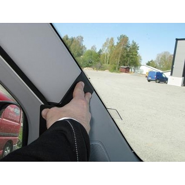 Houder - Brodit ProClip - Citroën Jumper- Fiat Ducato- Peugeot Boxer Opel Movano 2007->  Left mount, Hoog