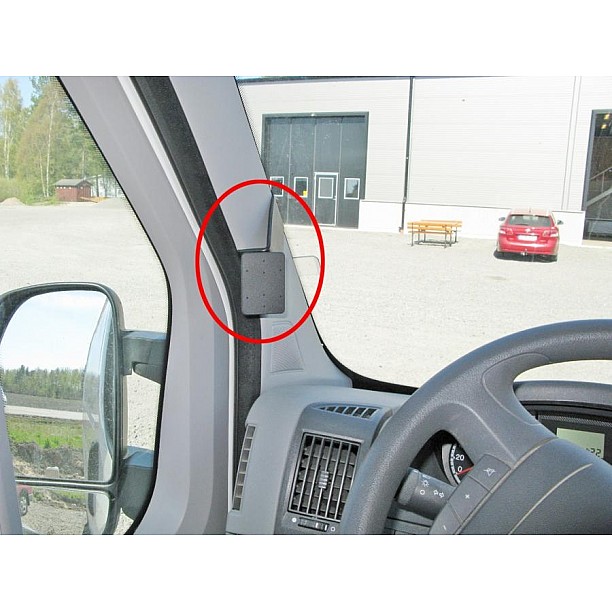 Houder - Brodit ProClip - Citroën Jumper- Fiat Ducato- Peugeot Boxer 2007->  Left mount, Hoog