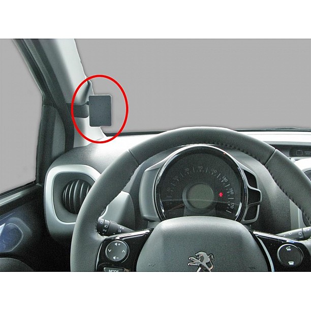 Houder - Brodit ProClip - Citroën C1 - Peugeot 108 2014-> Left mount