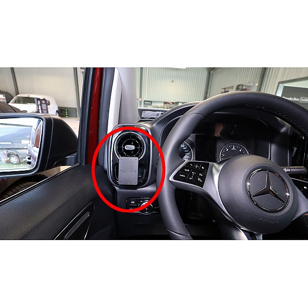 Houder - Brodit ProClip - Mercedes Benz Vito 2024-> Left mount Houder - Brodit ProClip - Mercedes Benz Vito 2024-> Left mount