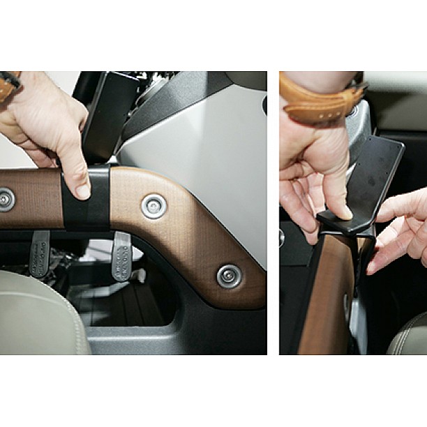 Houder - Brodit ProClip - Land Rover Defender 2020-> Center mount Houder - Brodit ProClip - Land Rover Defender 2020-> Center mount