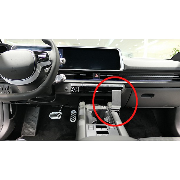 Houder - Brodit ProClip - Hyundai Ioniq 6 2023-> Console mount Houder - Brodit ProClip - Hyundai Ioniq 6 2023-> Console mount