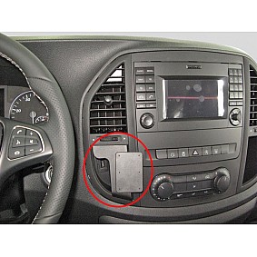 Houder - Brodit ProClip - Mercedes Benz Vito 2015-2023 Center mount (automatische transmissie)