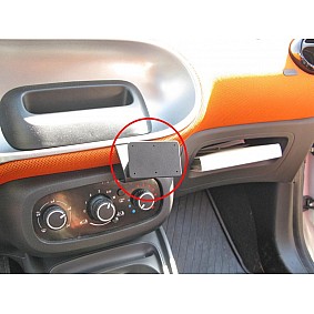 Houder - Brodit ProClip - Smart ForFour 2015-2022 / ForTwo 2015-2024 Angled mount